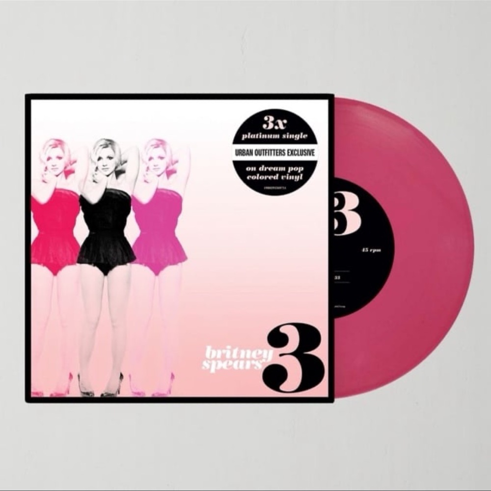 NEW - BRITNEY SPEARS - 3 - URBAN OUTFITTERS SINGLES DAY 2025 LIMITED VINYL